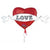 41" Love Banner Heart