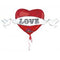 41" Love Banner Heart